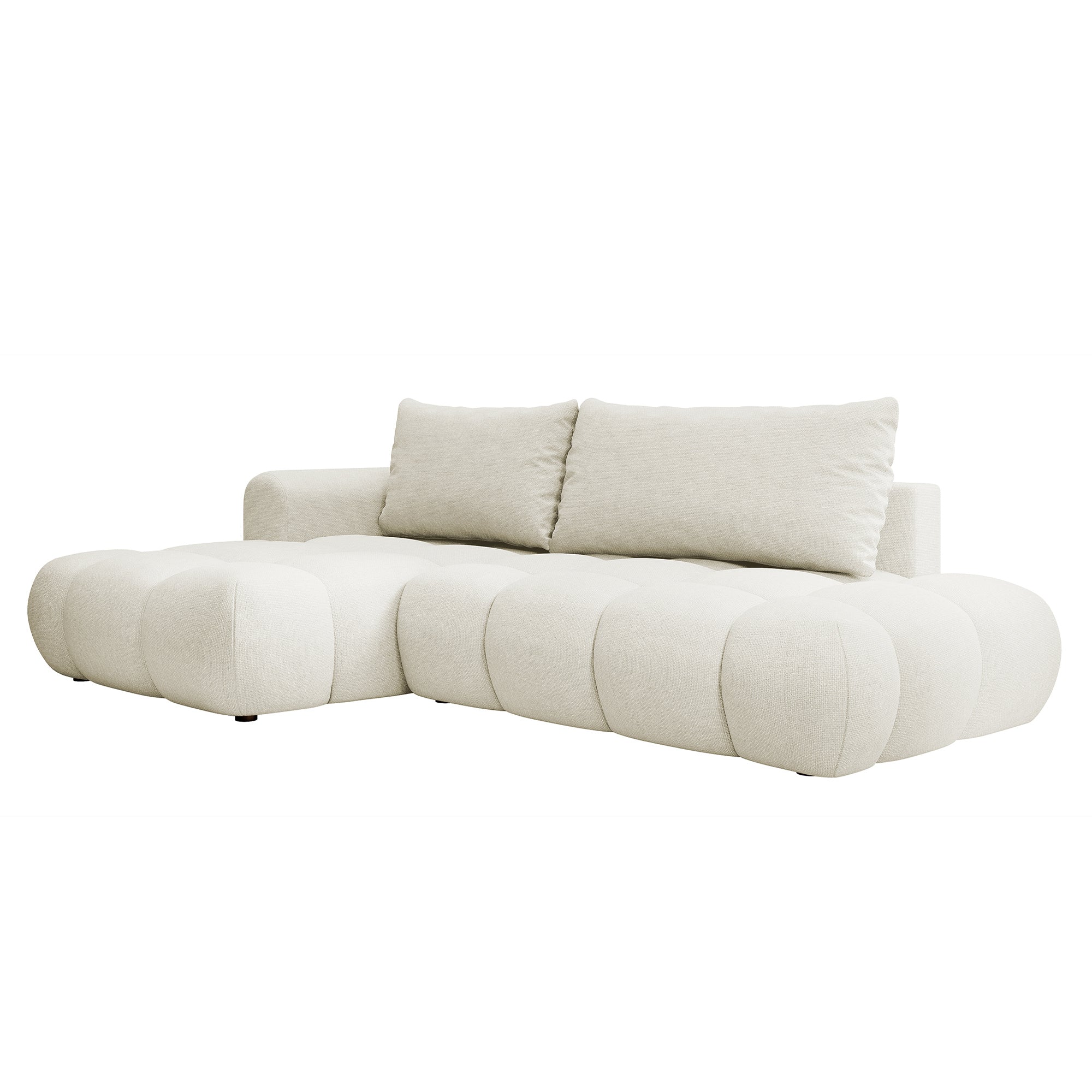 Kampinė miegamoji sofa MOBO 284 cm