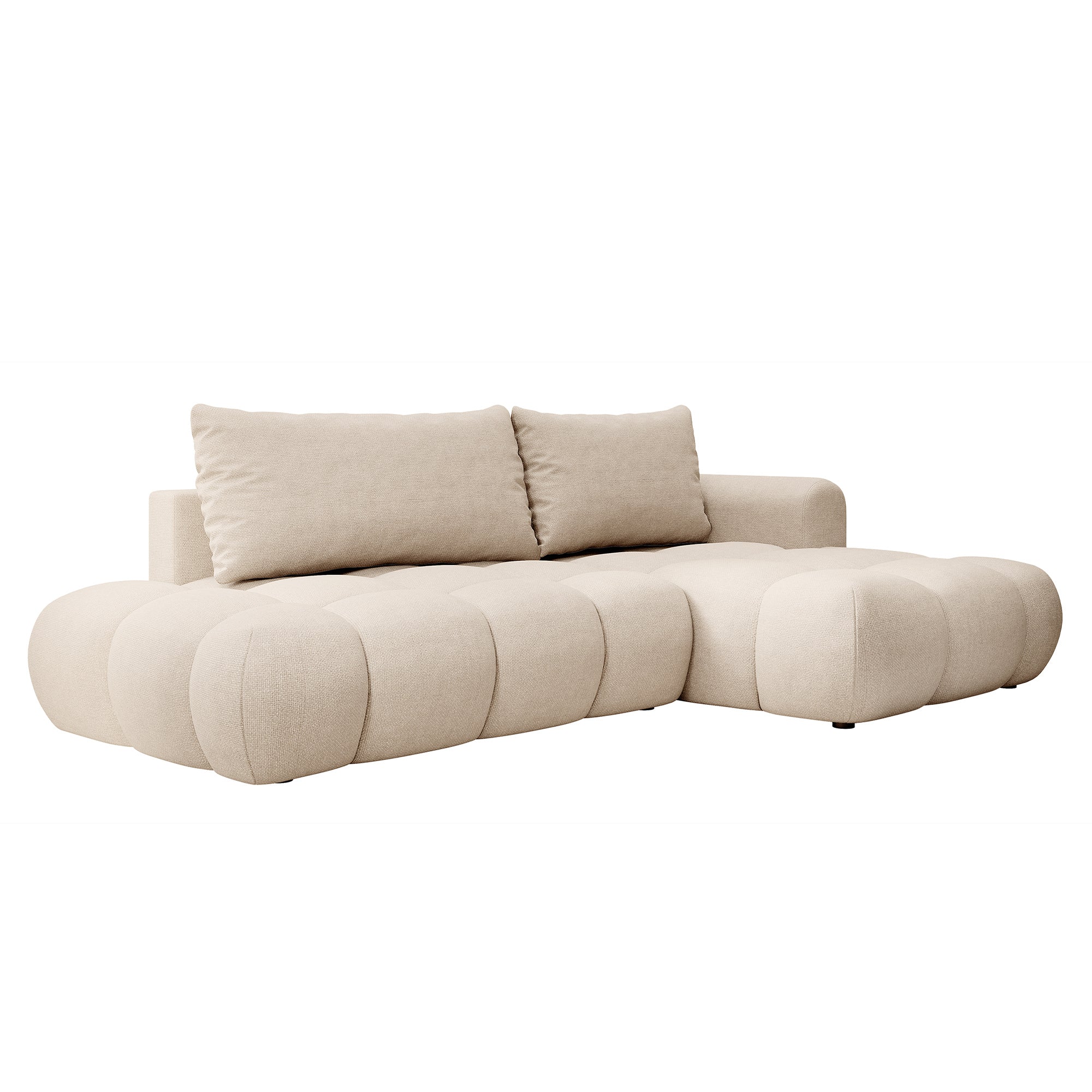Kampinė miegamoji sofa MOBO 284 cm