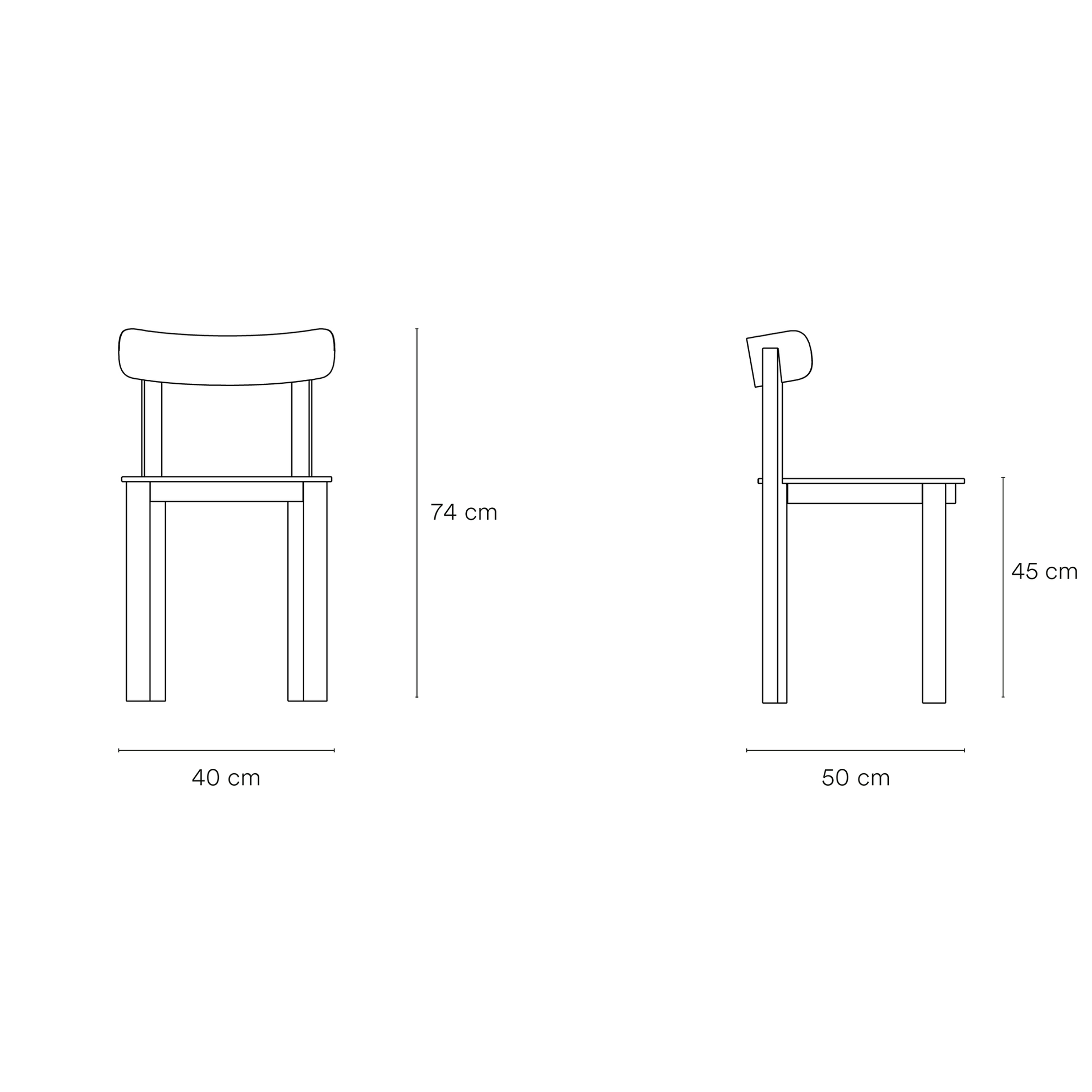 Valgomojo kėdė NARA Chair
