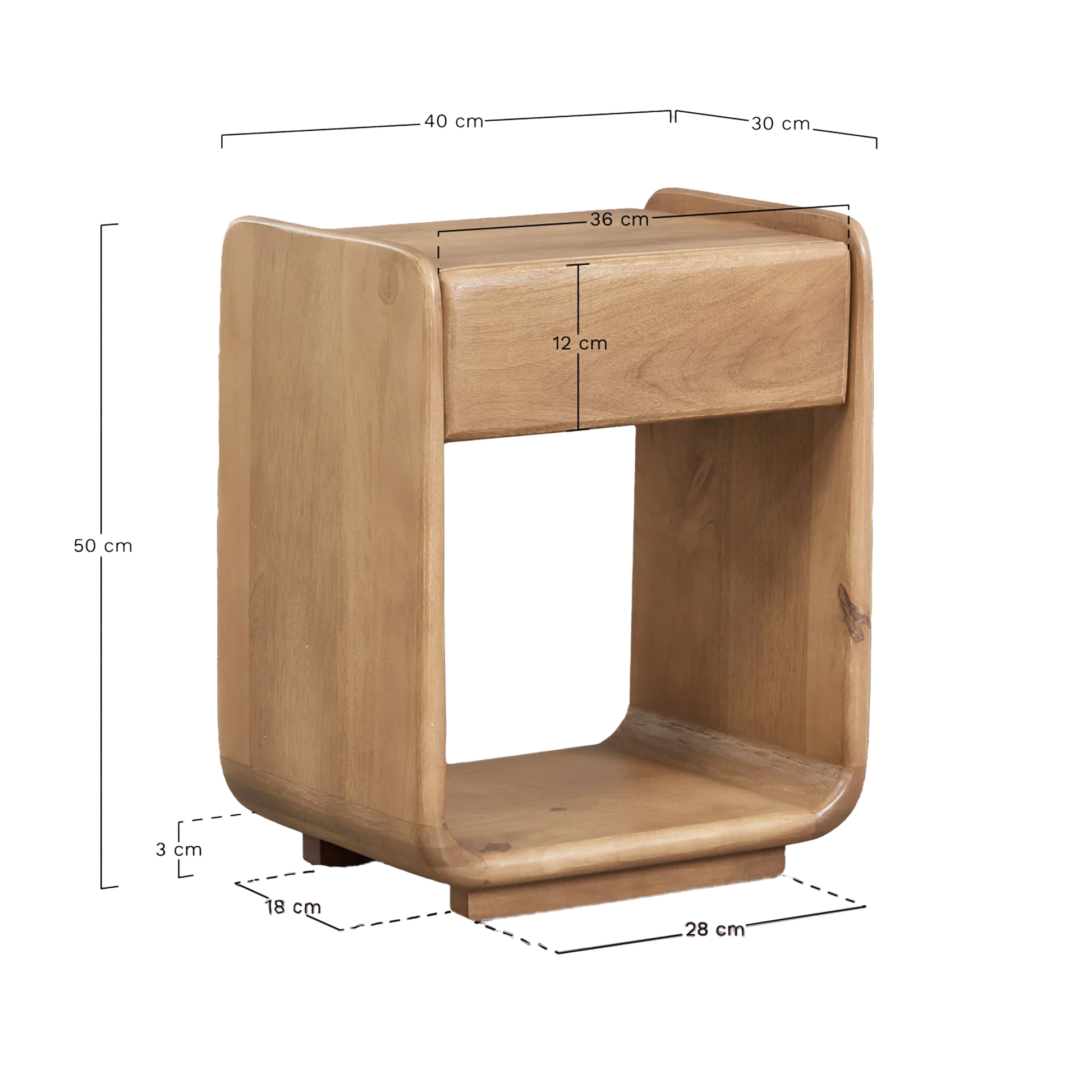 TENSI naktinis staliukas