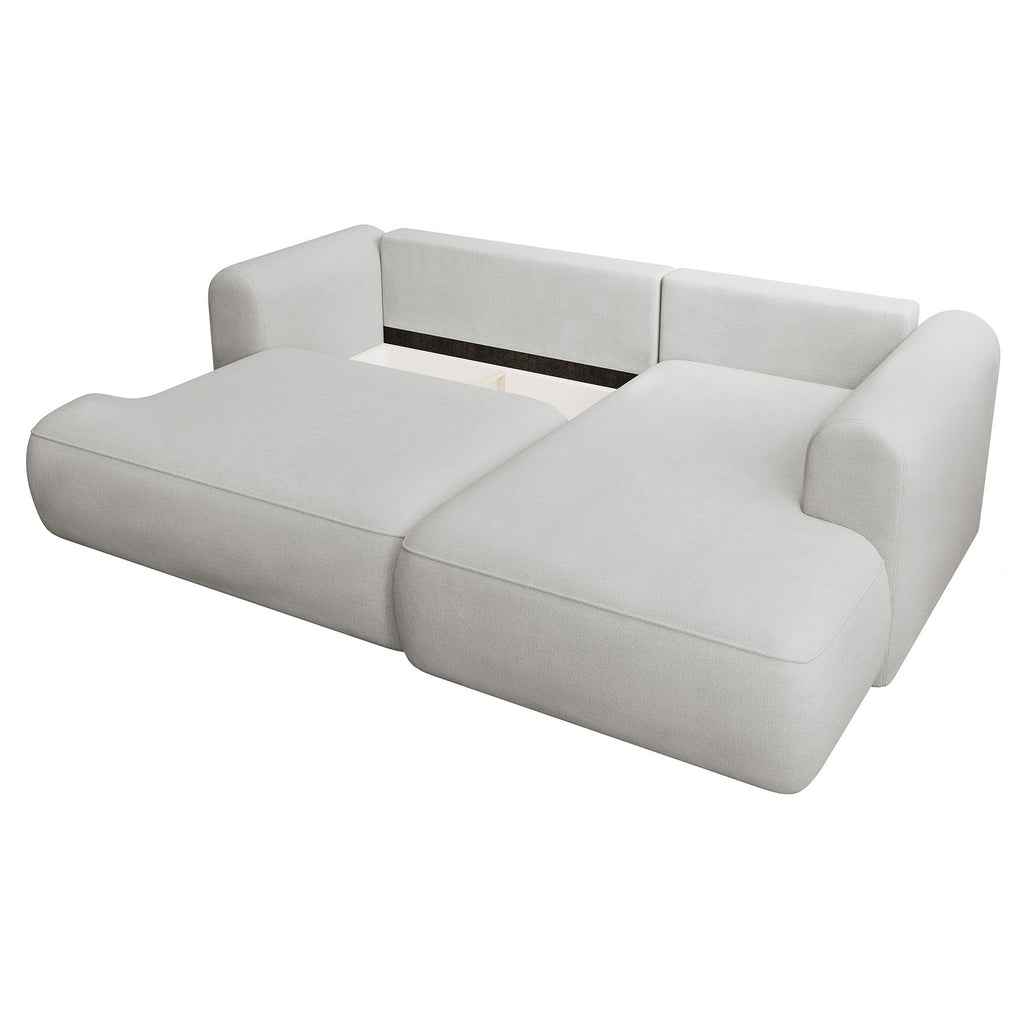 Kampinė miegamoji sofa NIVO 238 cm