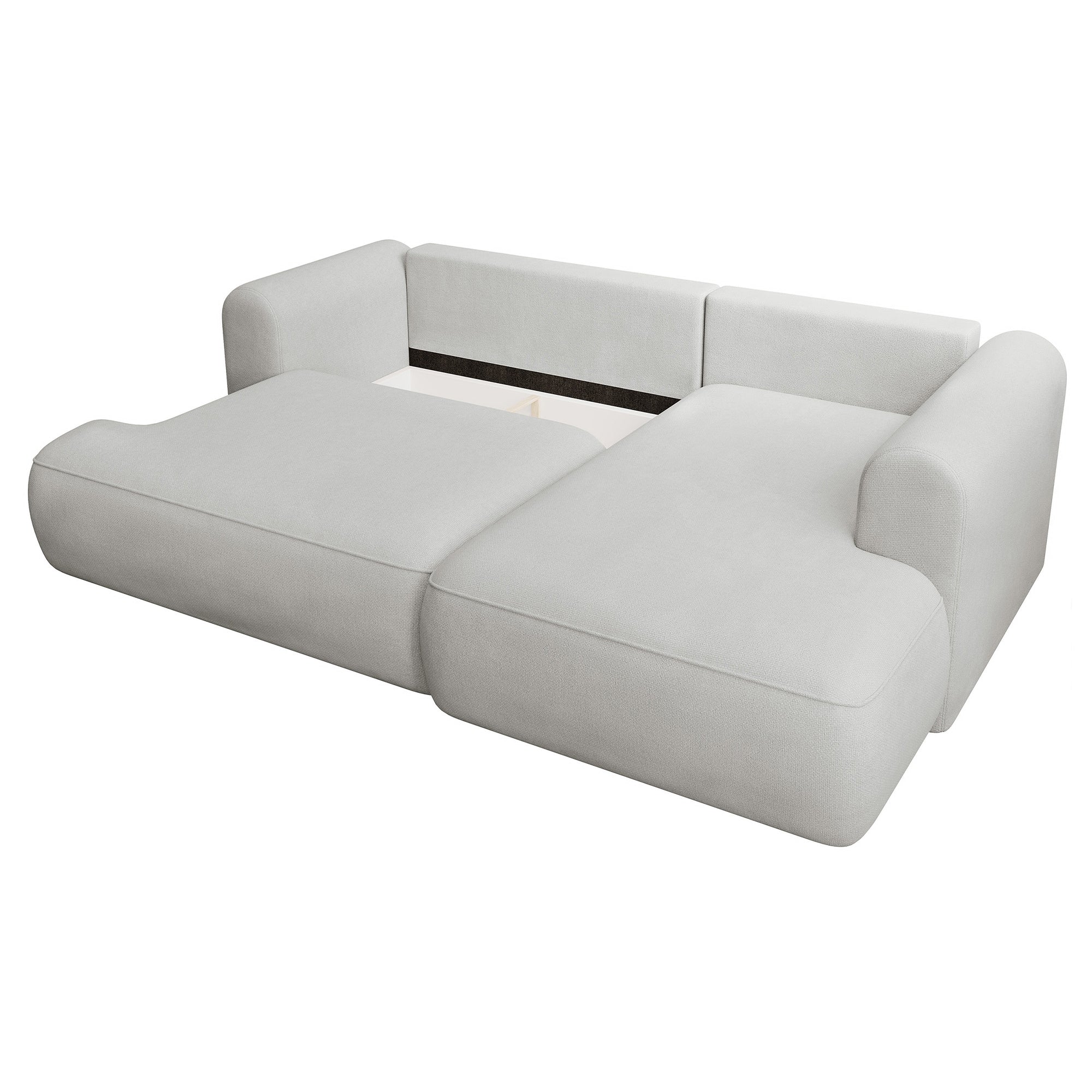 Kampinė miegamoji sofa NIVO 238 cm
