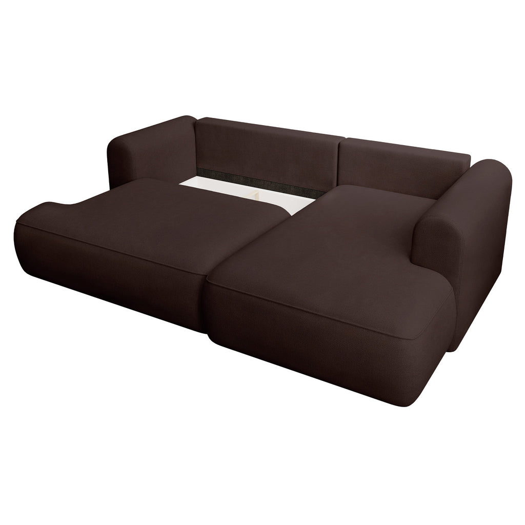 Kampinė miegamoji sofa NIVO 238 cm