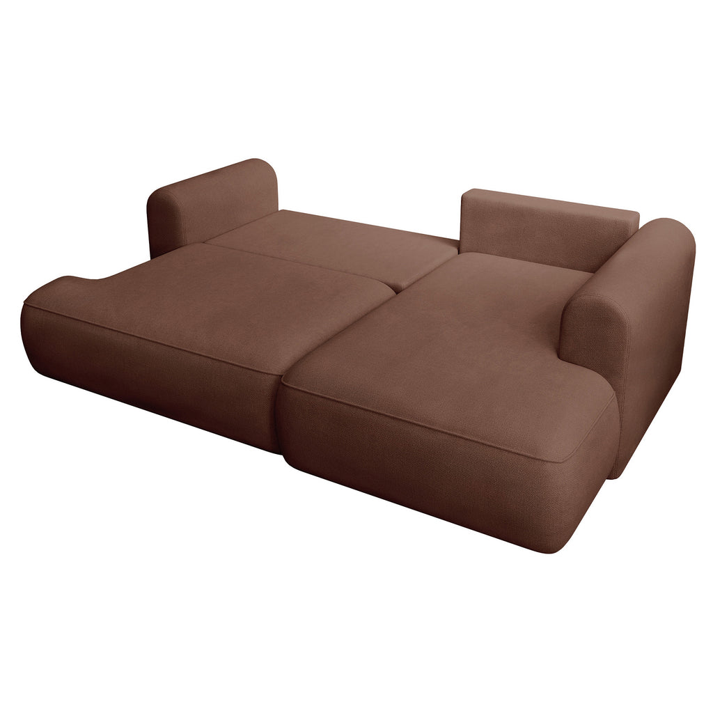 Kampinė miegamoji sofa NIVO 238 cm