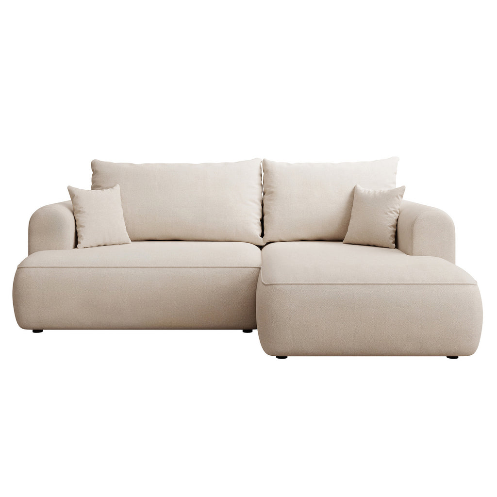 Kampinė miegamoji sofa NIVO 238 cm
