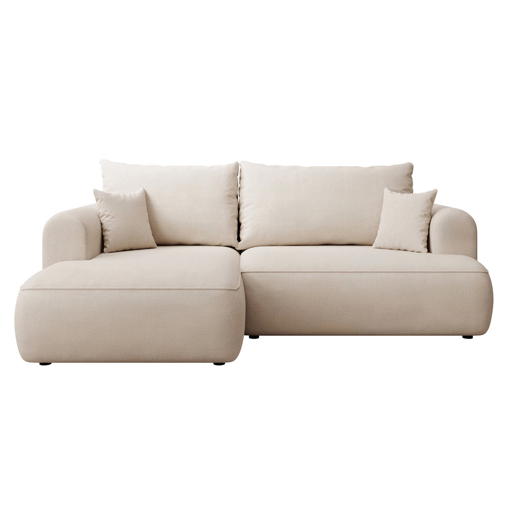 Kampinė miegamoji sofa NIVO 238 cm