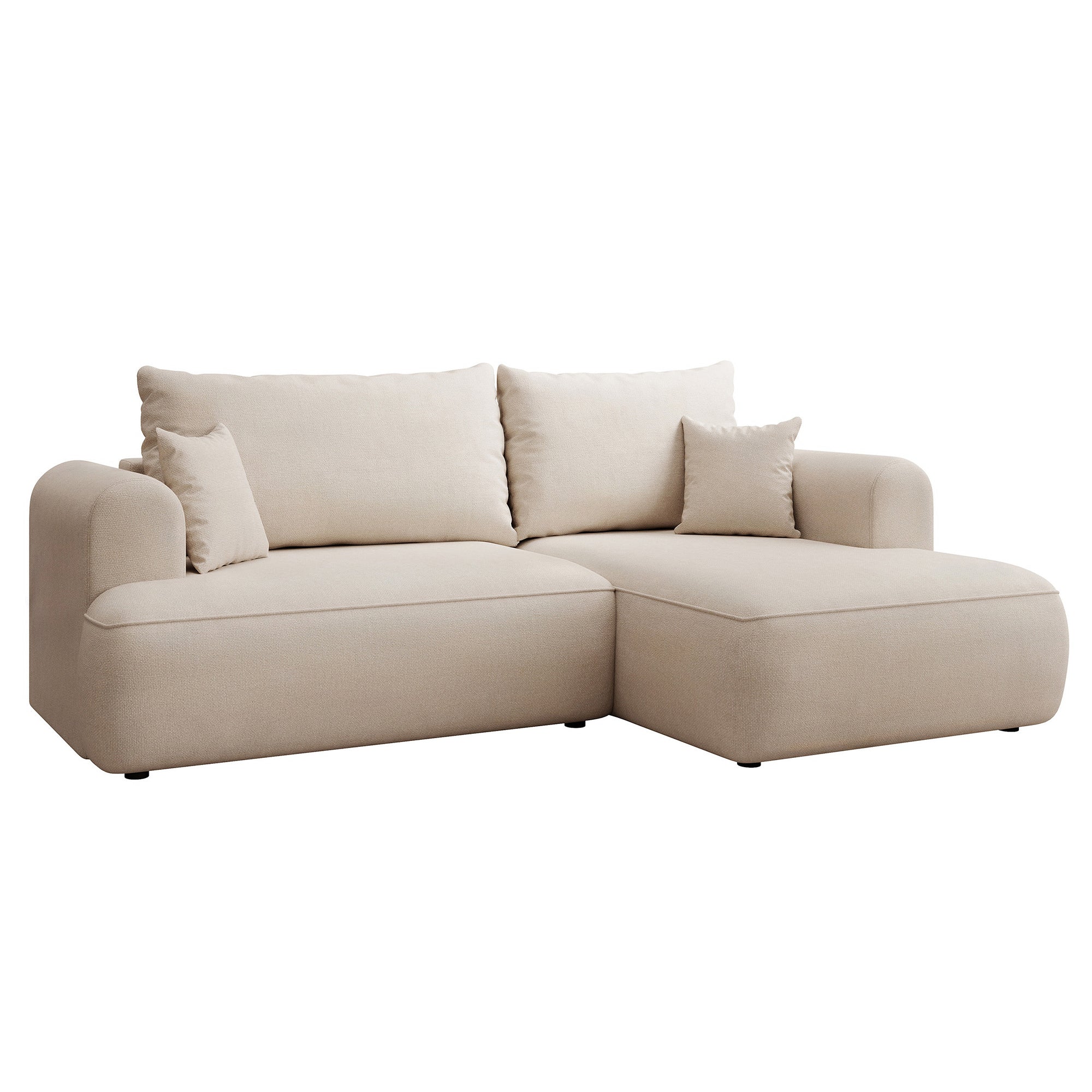 Kampinė miegamoji sofa NIVO 238 cm