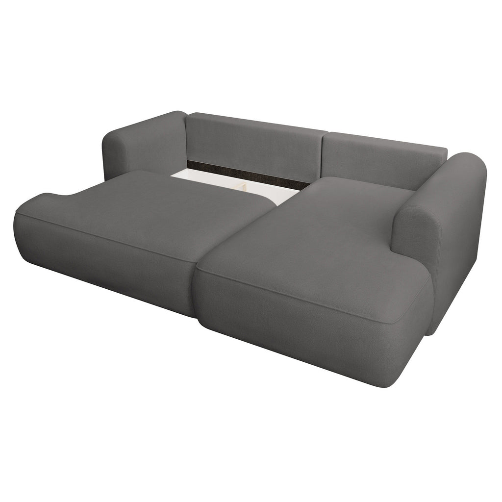 Kampinė miegamoji sofa NIVO 238 cm