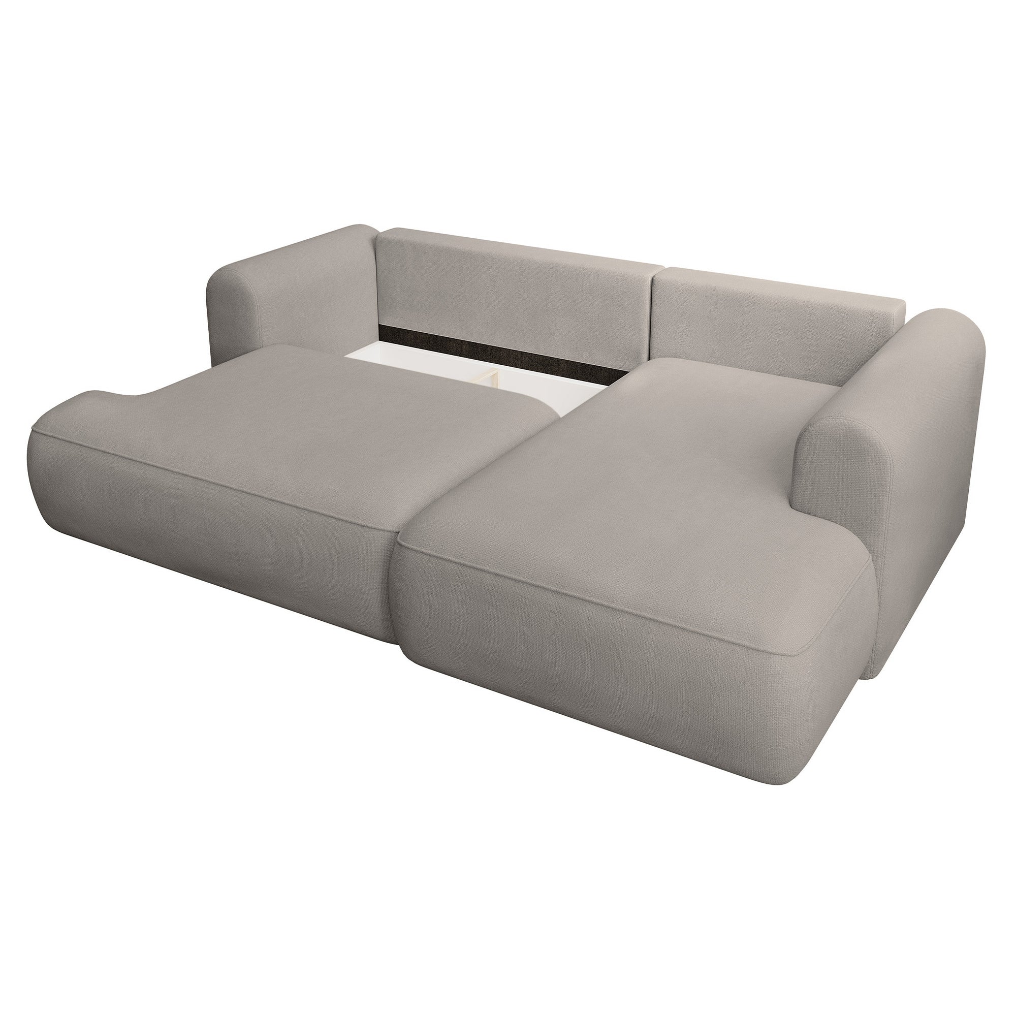 Kampinė miegamoji sofa NIVO 238 cm