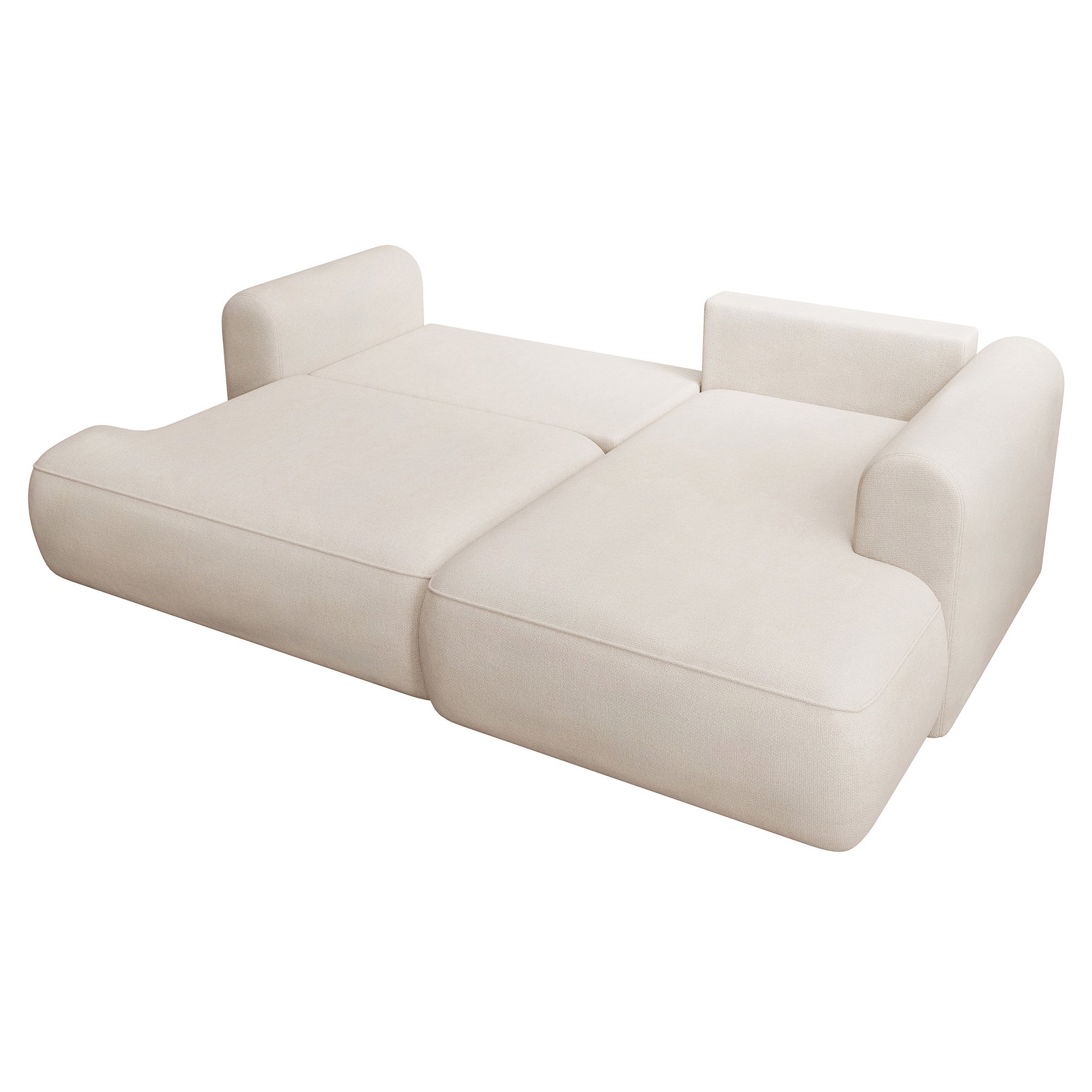Kampinė miegamoji sofa NIVO 238 cm