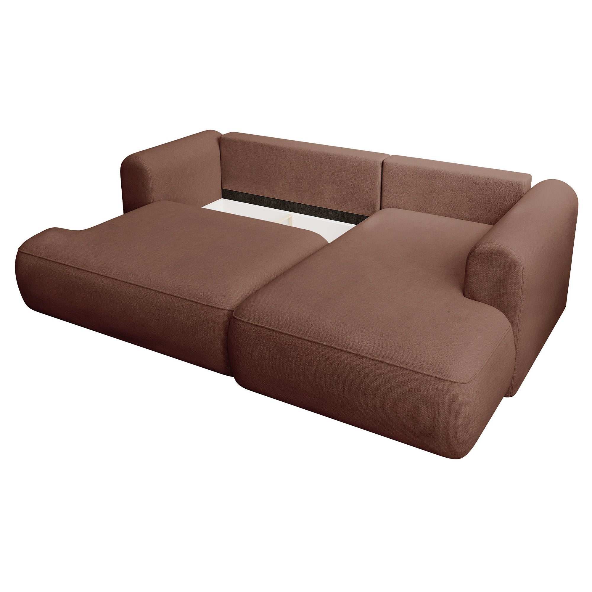 Kampinė miegamoji sofa NIVO 238 cm