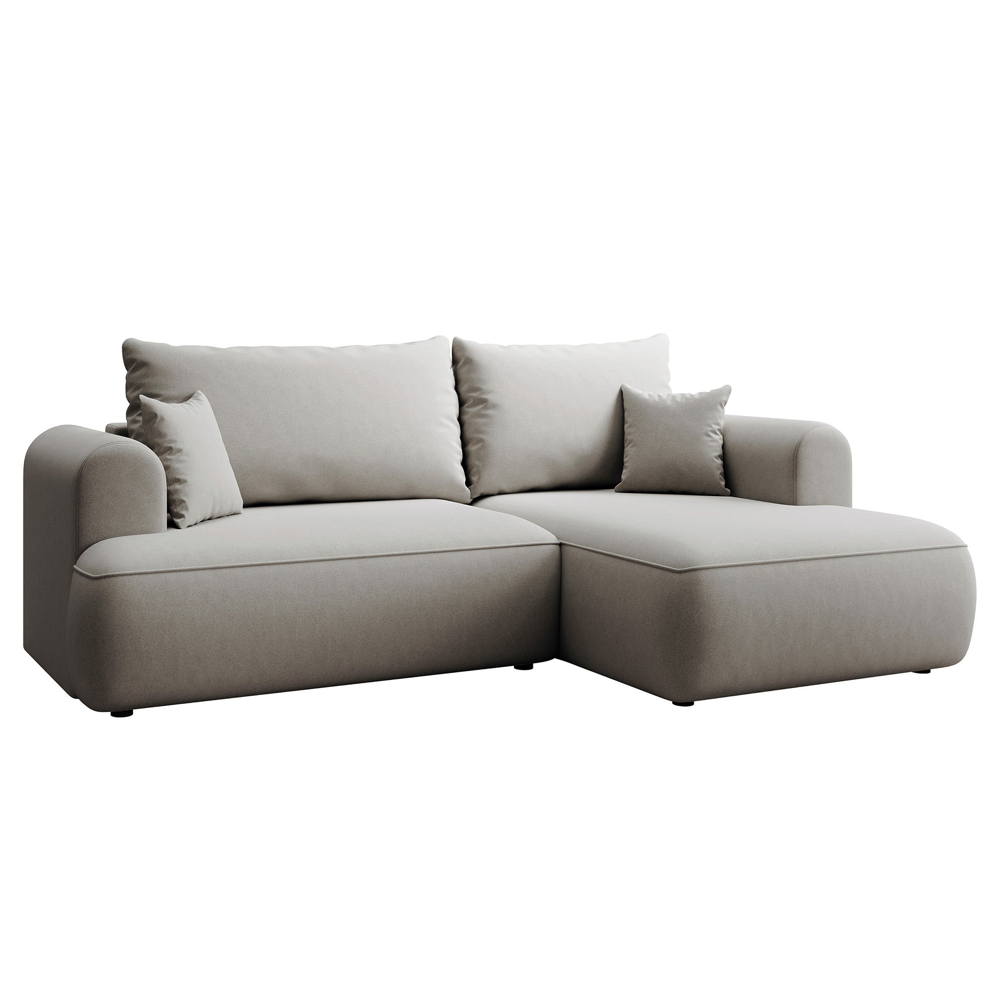 Kampinė miegamoji sofa NIVO 238 cm