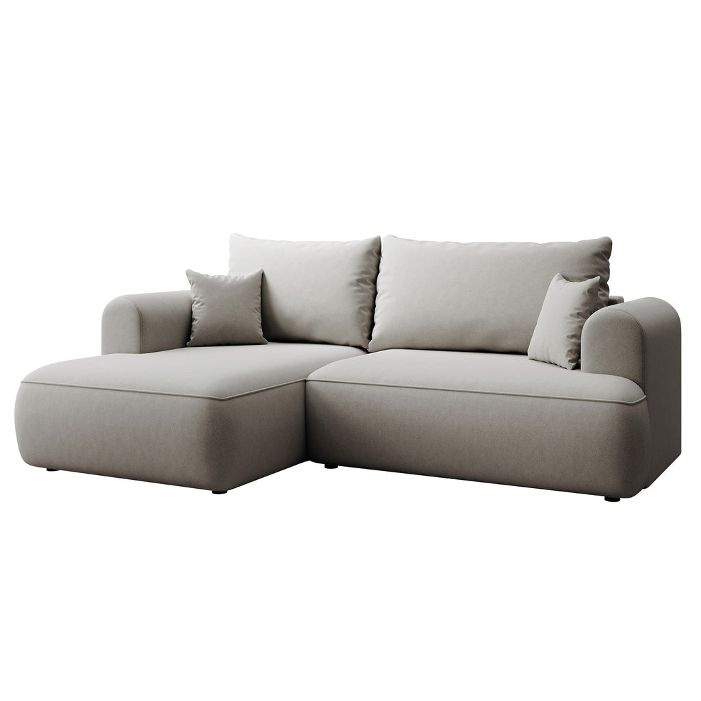 Kampinė miegamoji sofa NIVO 238 cm