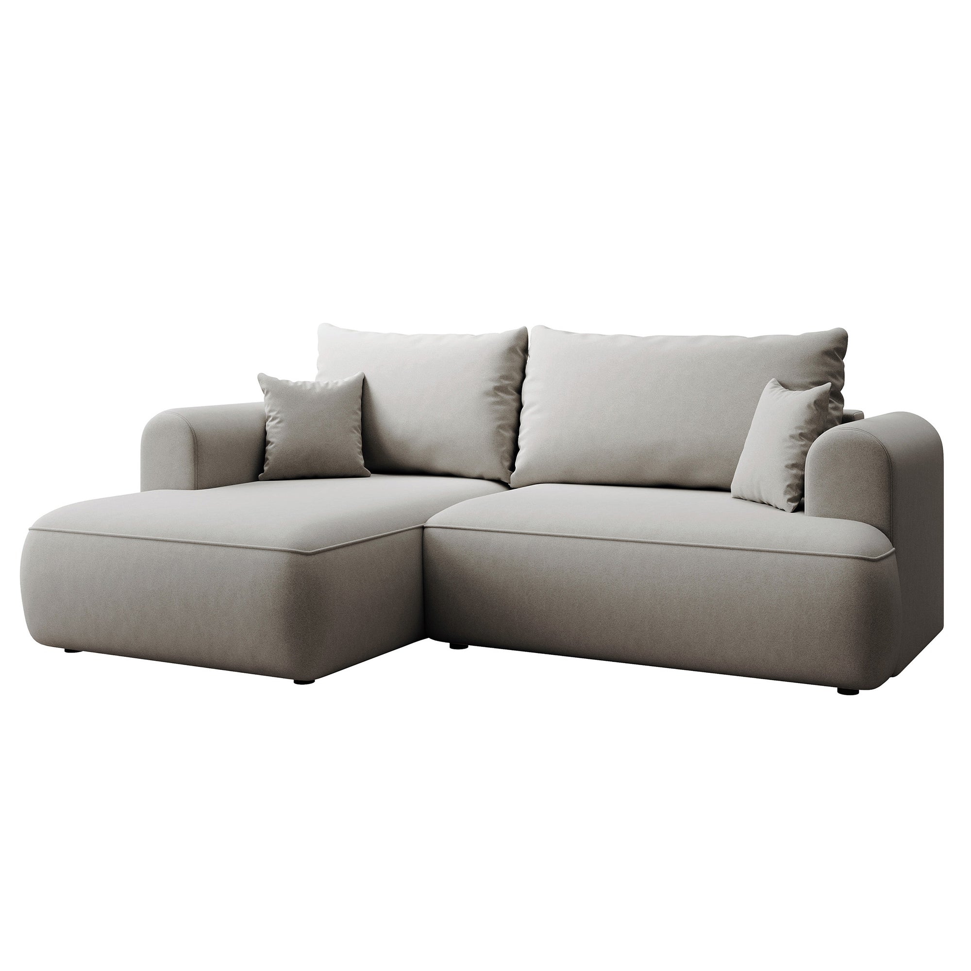 Kampinė miegamoji sofa NIVO 238 cm