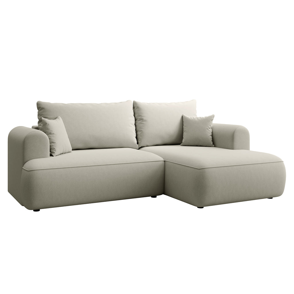 Kampinė miegamoji sofa NIVO 238 cm