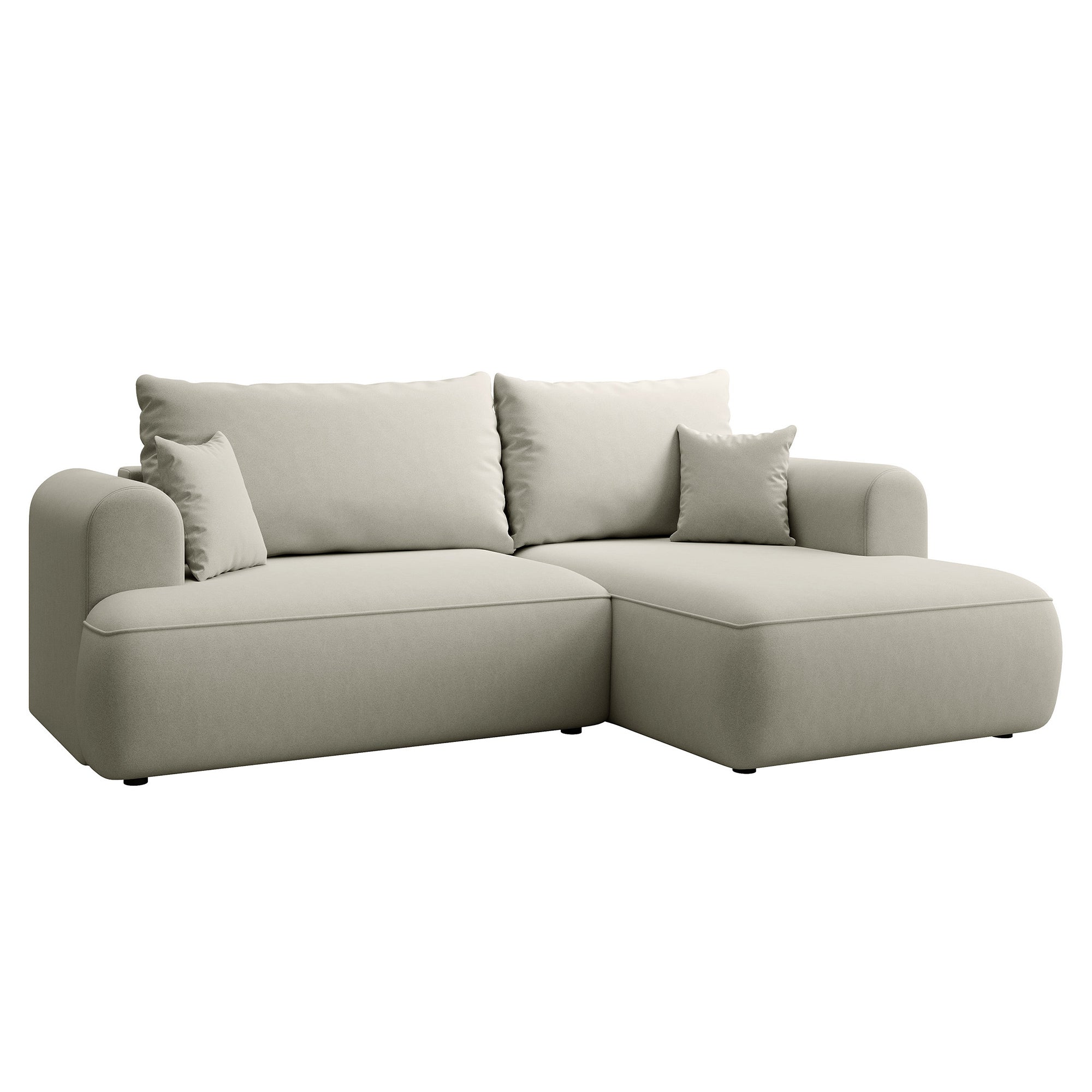 Kampinė miegamoji sofa NIVO 238 cm