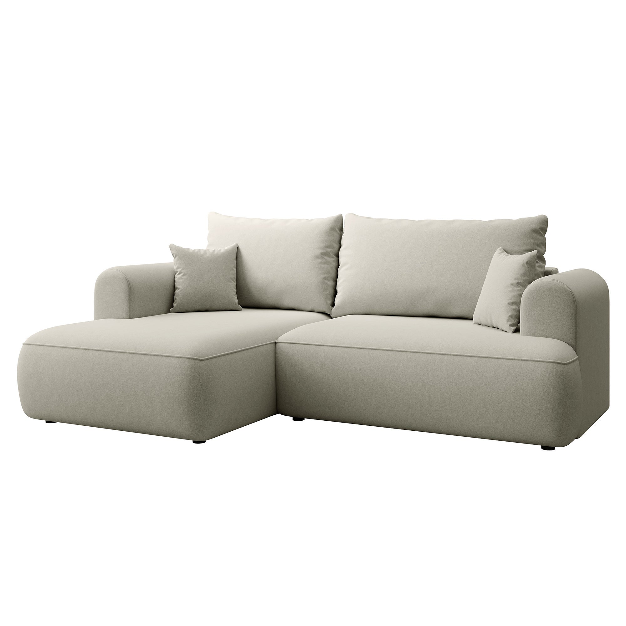 Kampinė miegamoji sofa NIVO 238 cm