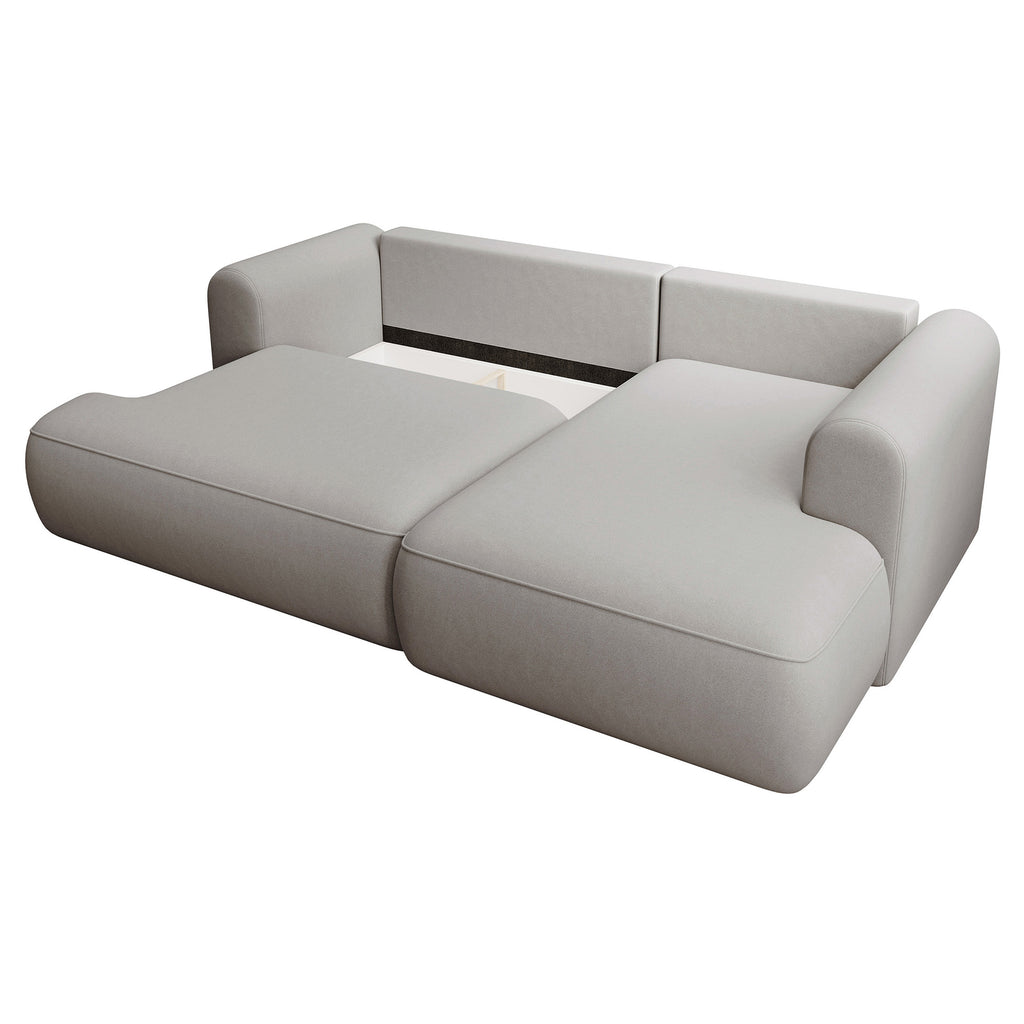 Kampinė miegamoji sofa NIVO 238 cm