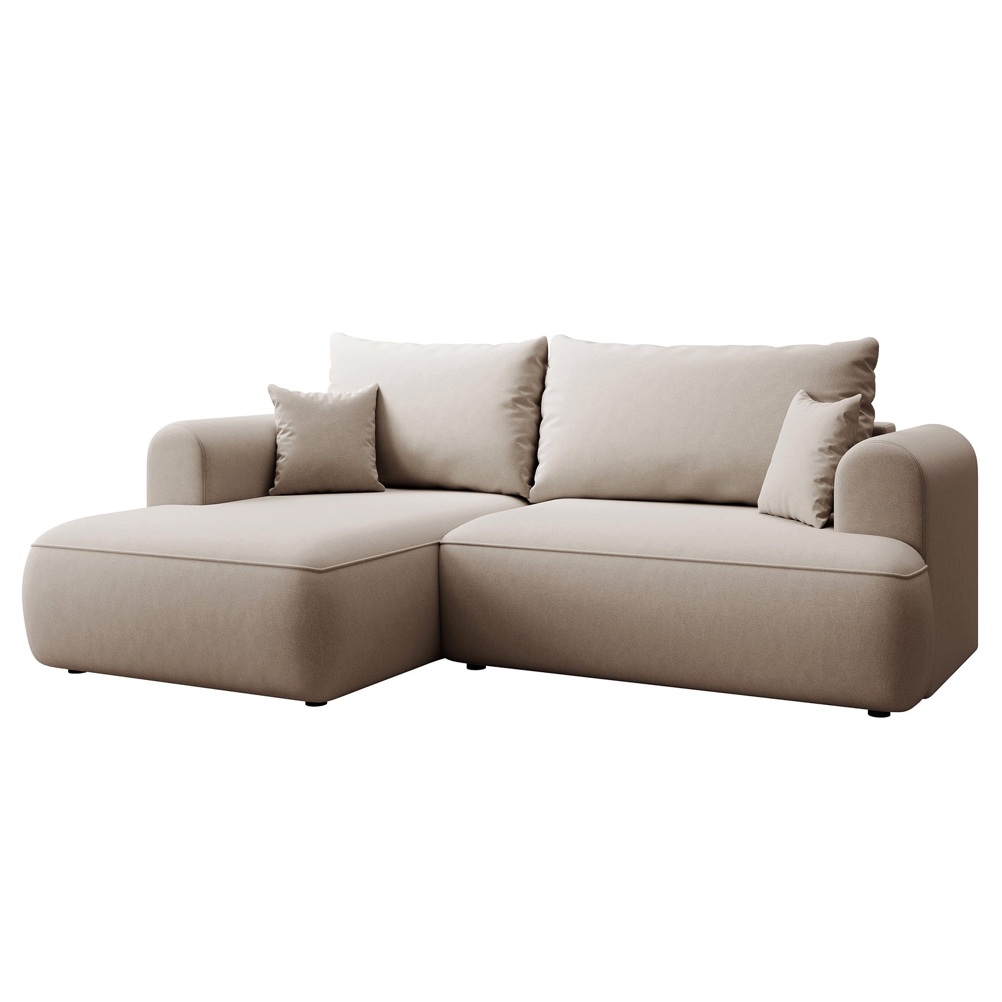 Kampinė miegamoji sofa NIVO 238 cm
