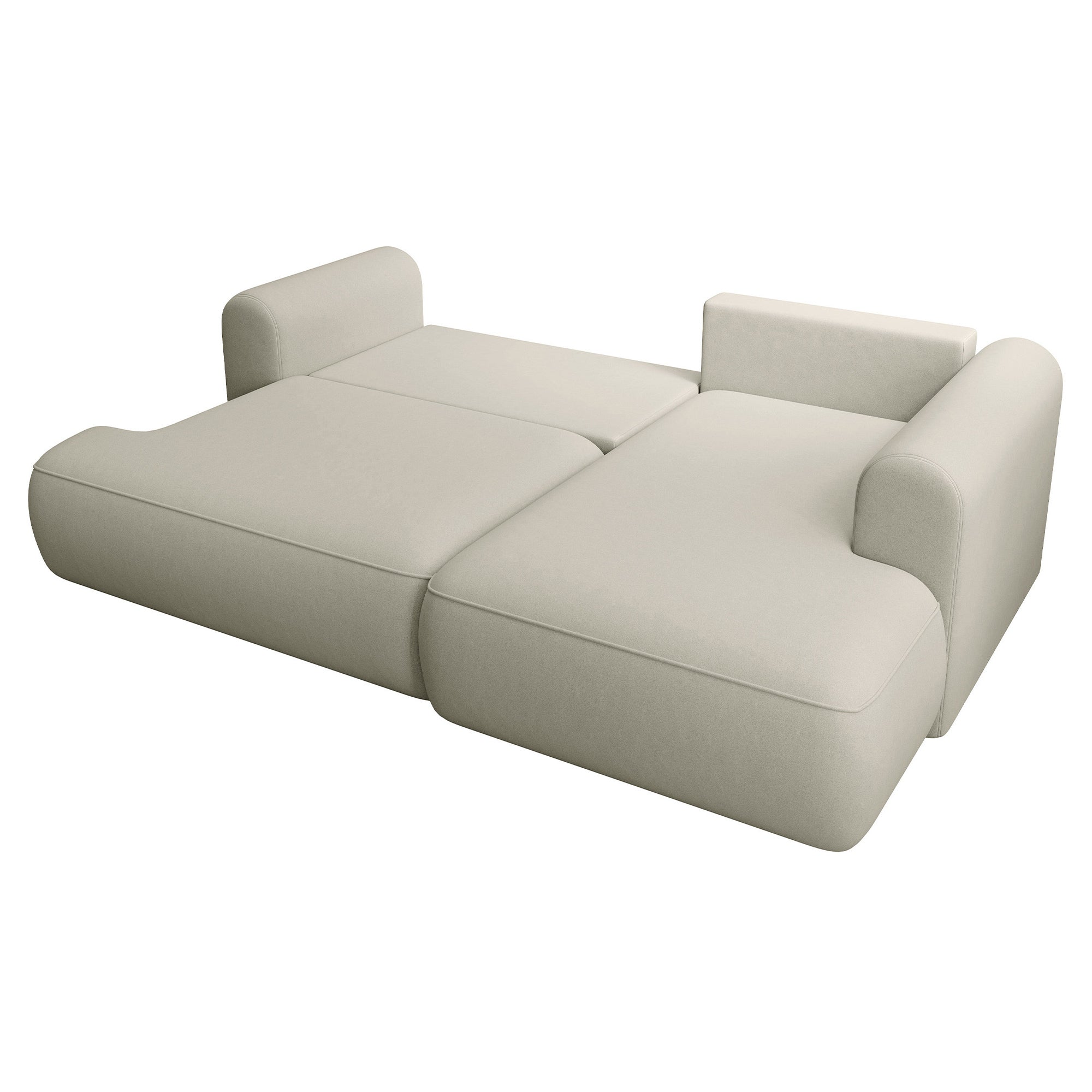 Kampinė miegamoji sofa NIVO 238 cm