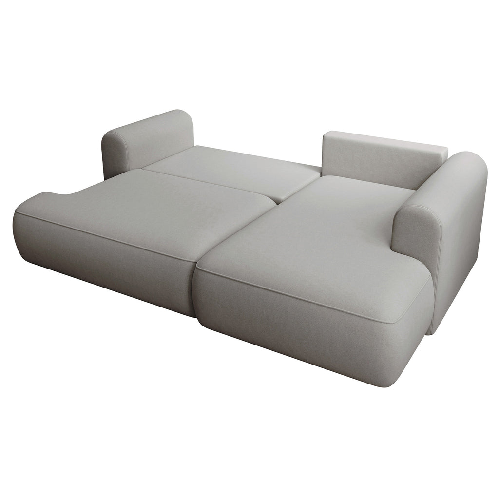 Kampinė miegamoji sofa NIVO 238 cm