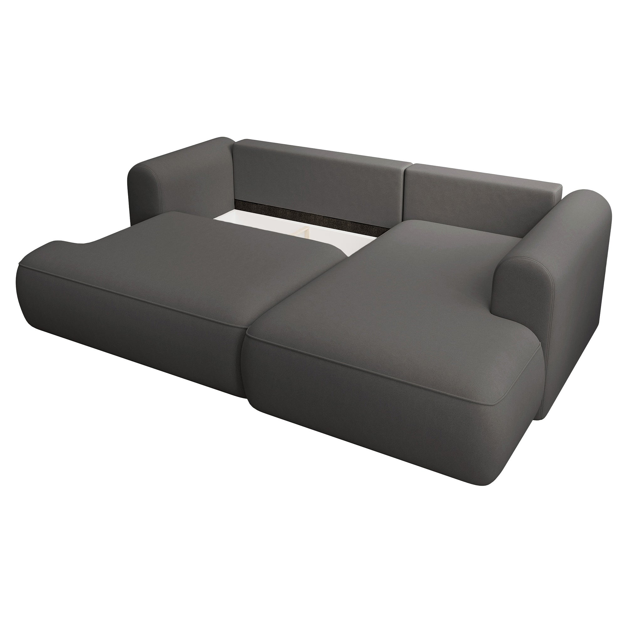 Kampinė miegamoji sofa NIVO 238 cm