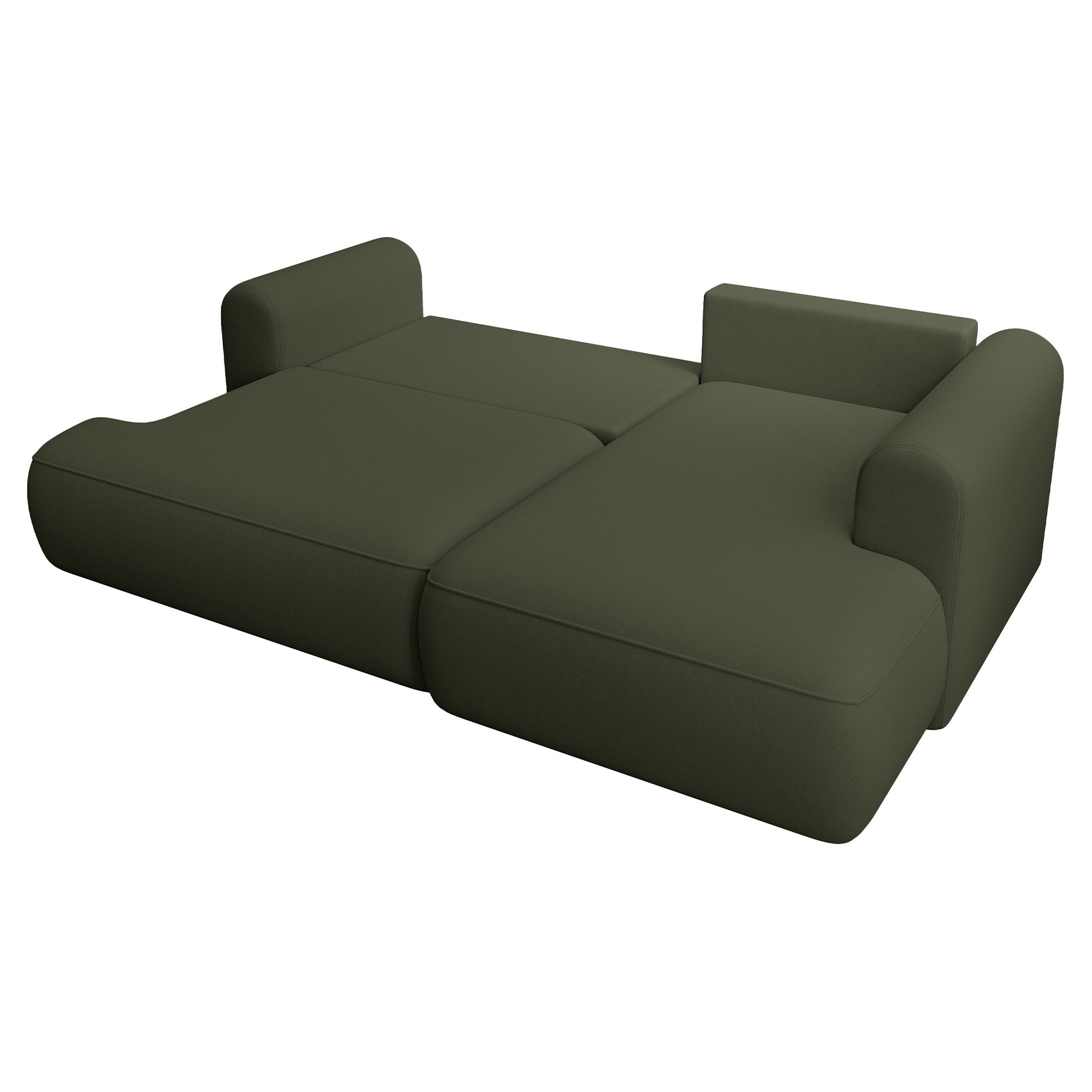 Kampinė miegamoji sofa NIVO 238 cm