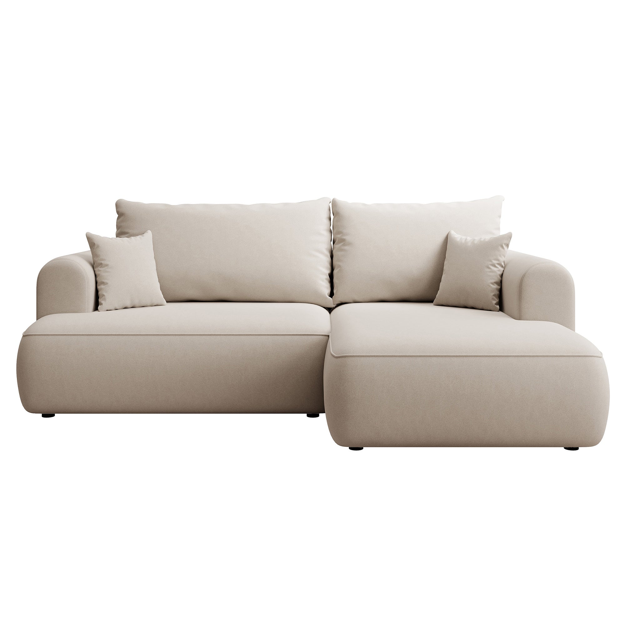 Kampinė miegamoji sofa NIVO 238 cm
