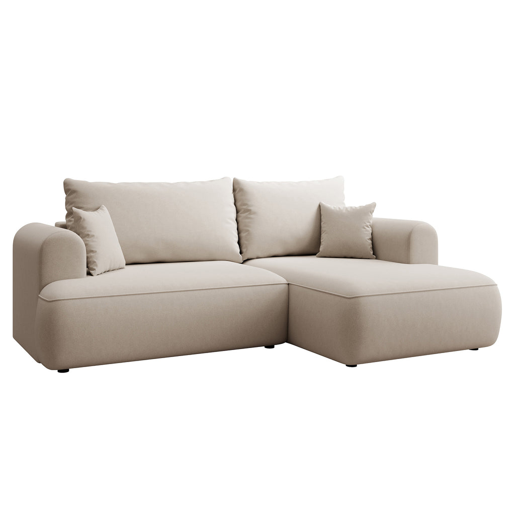 Kampinė miegamoji sofa NIVO 238 cm