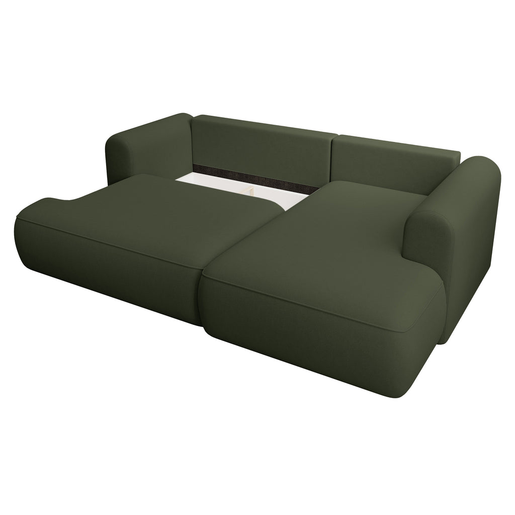 Kampinė miegamoji sofa NIVO 238 cm