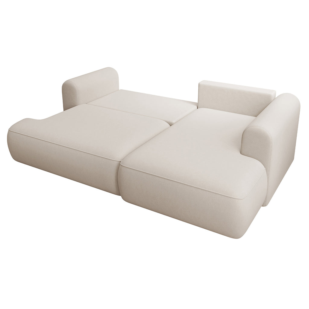 Kampinė miegamoji sofa NIVO 238 cm