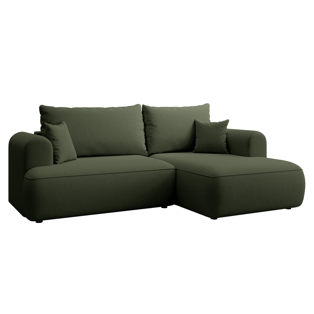 Kampinė miegamoji sofa NIVO 238 cm