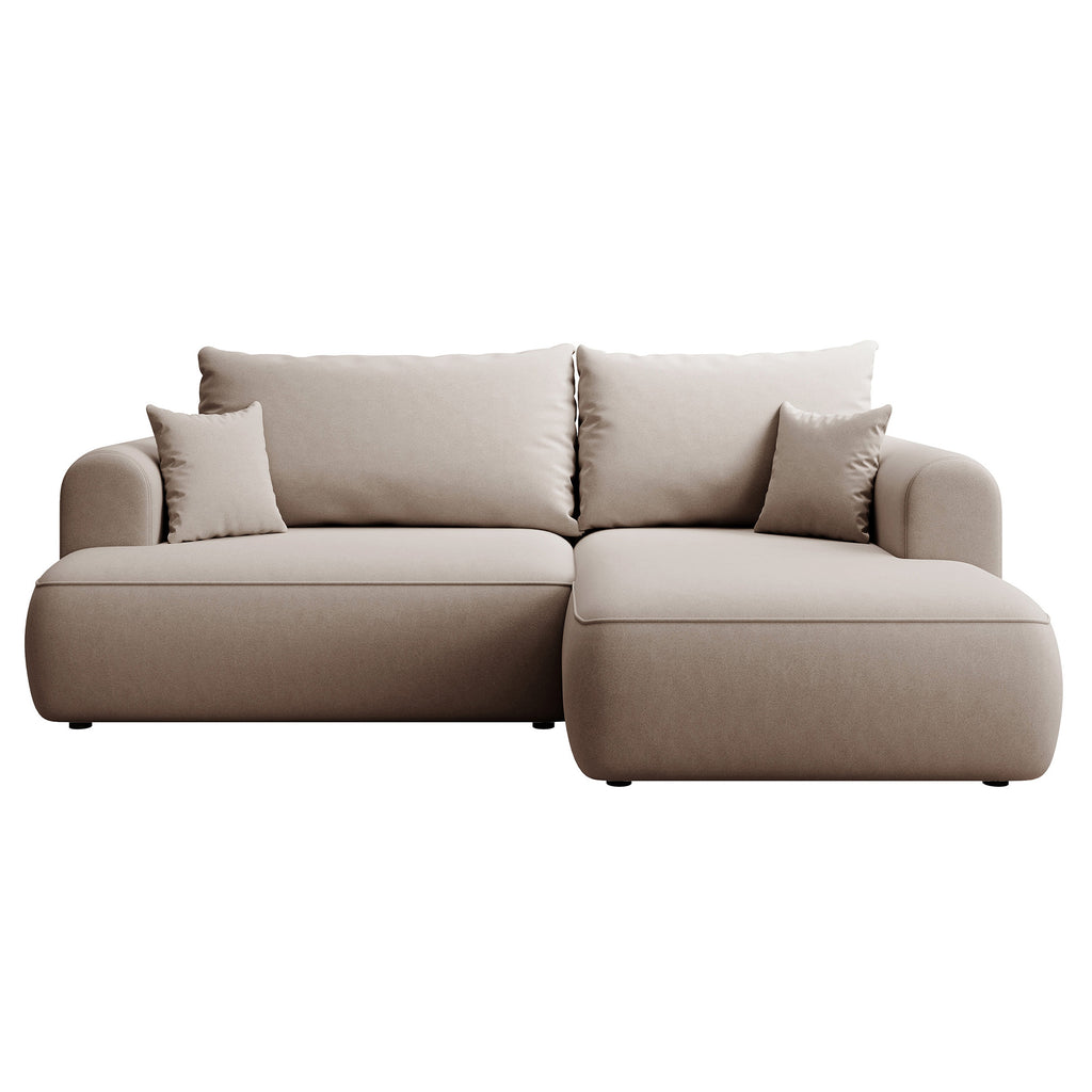 Kampinė miegamoji sofa NIVO 238 cm