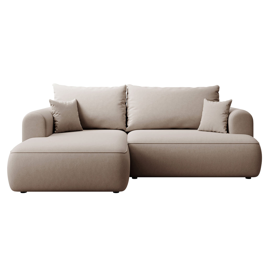 Kampinė miegamoji sofa NIVO 238 cm