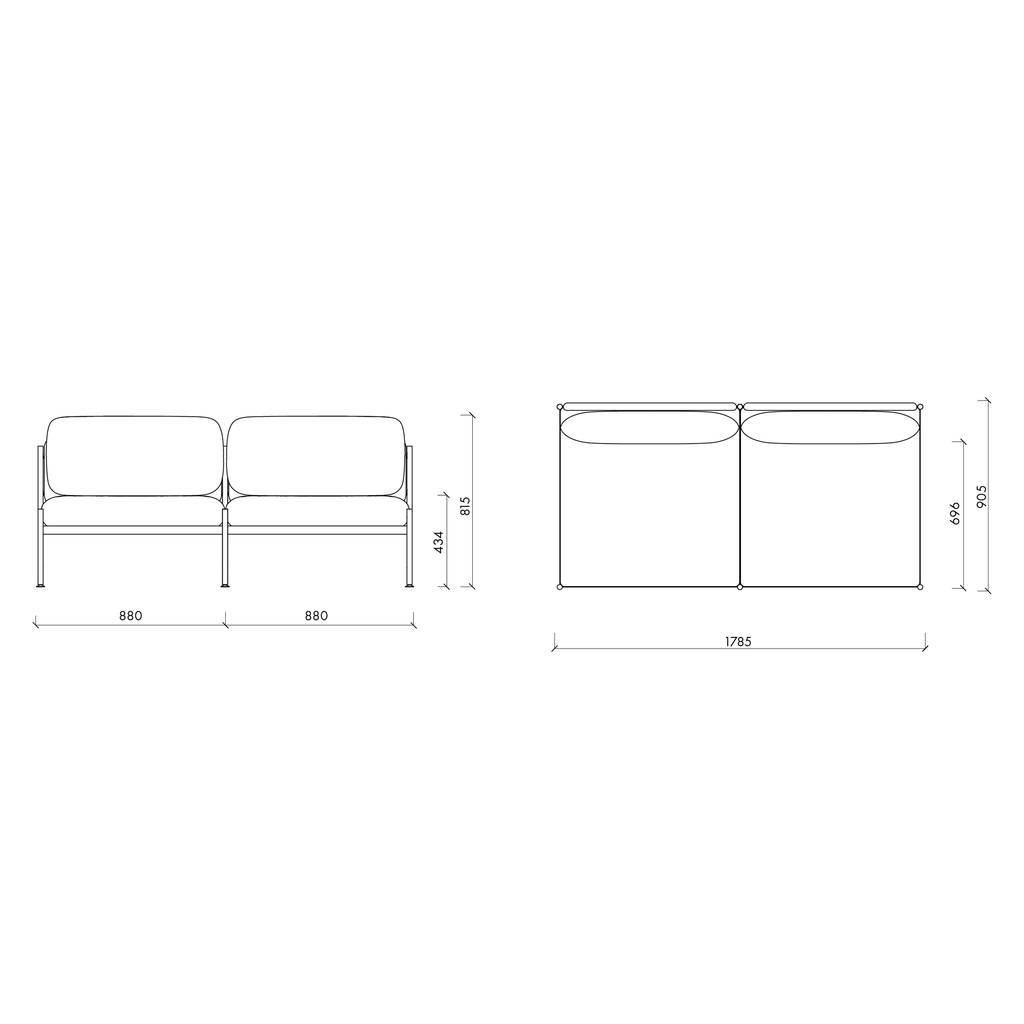 TOOM modulinė sofa 2