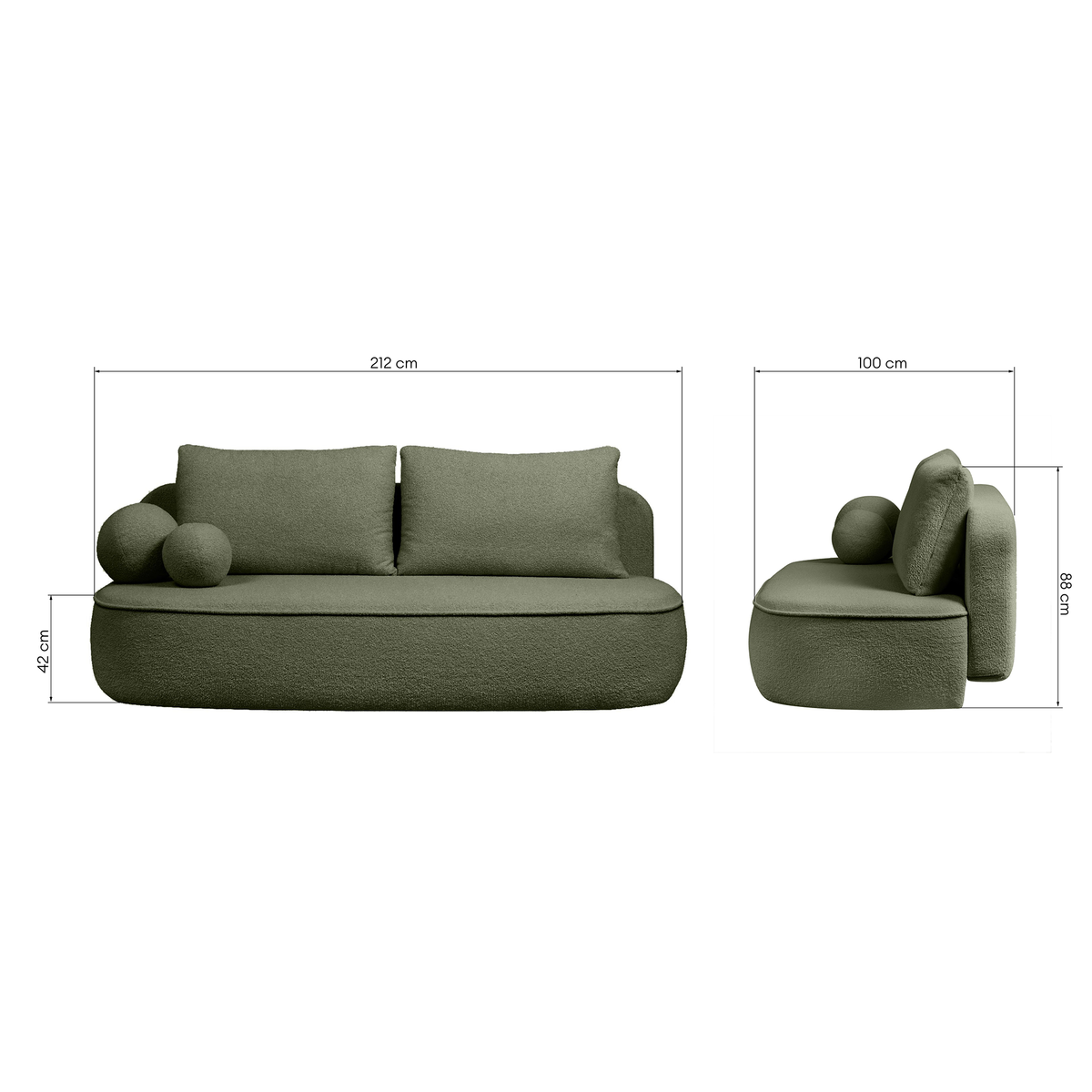 Sofa - Lova BALI II