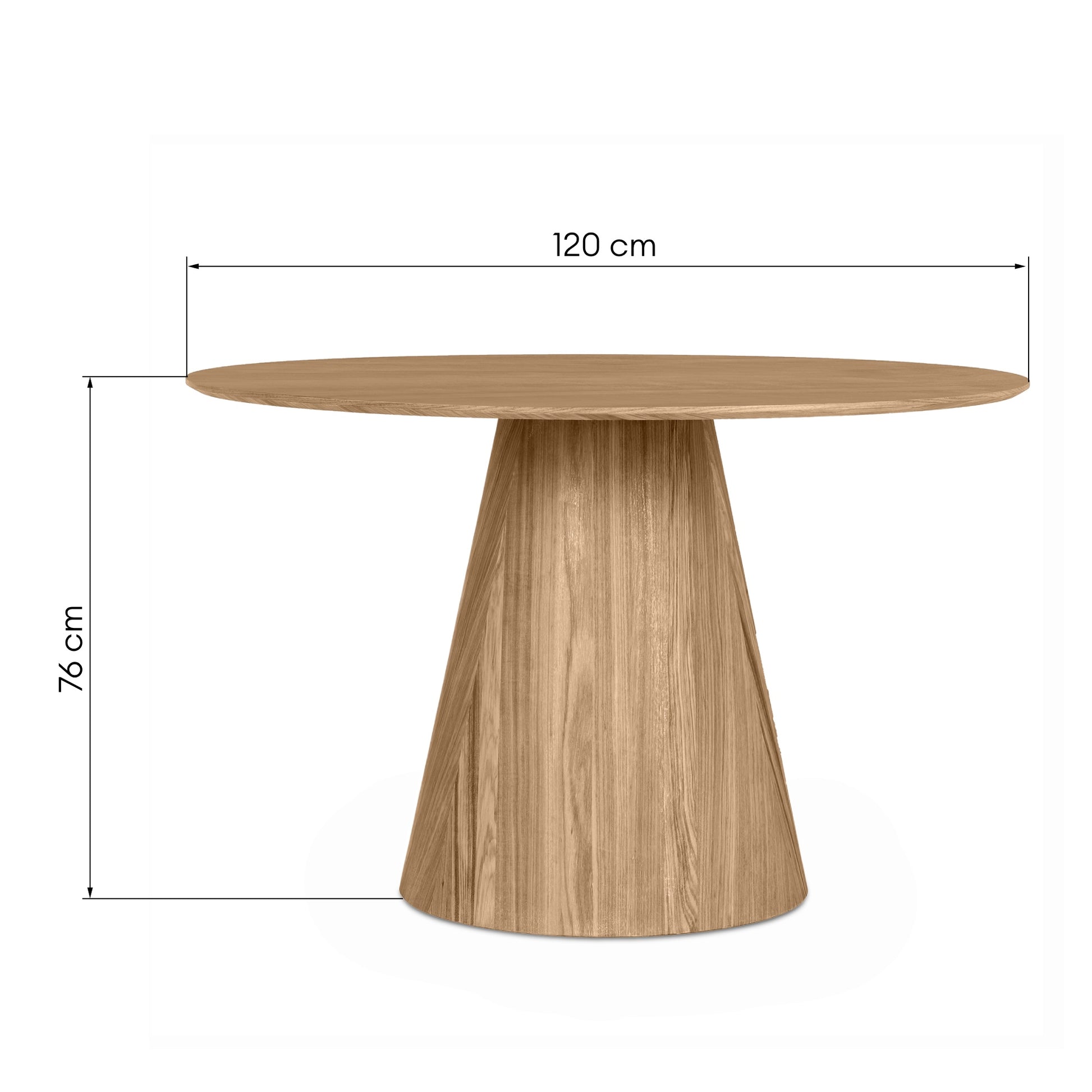 Stalas SOLL Apvalus 120 cm