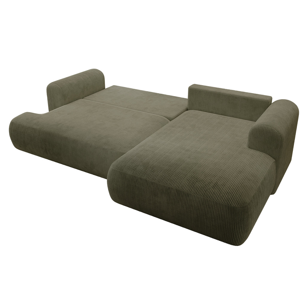 Kampinė miegamoji sofa TYNNA 260 cm