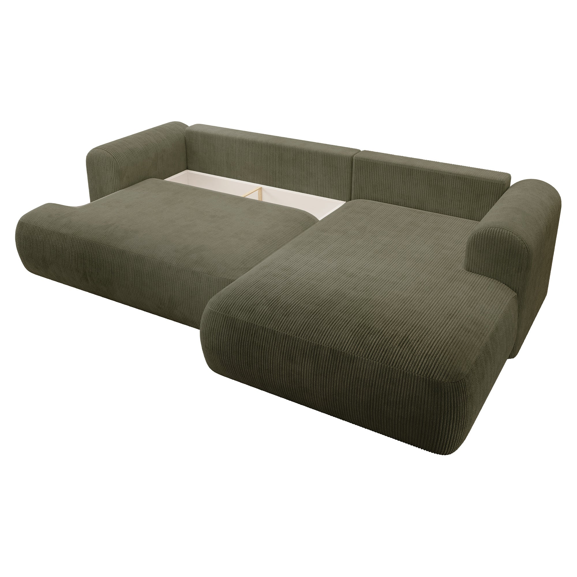 Kampinė miegamoji sofa TYNNA 260 cm