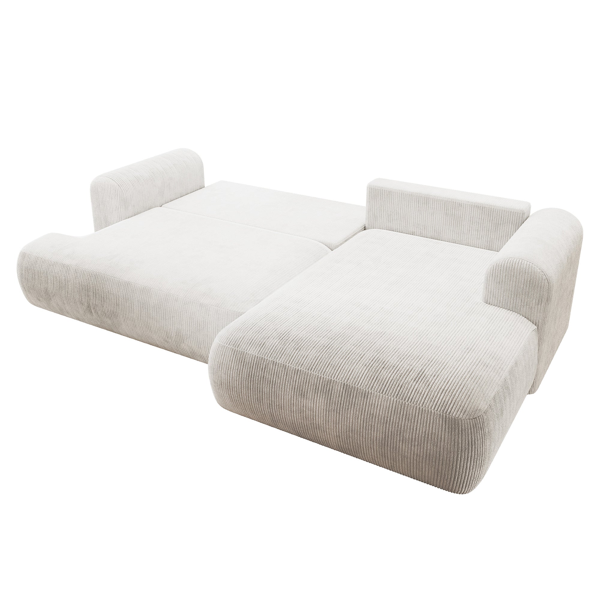 Kampinė miegamoji sofa TYNNA 260 cm