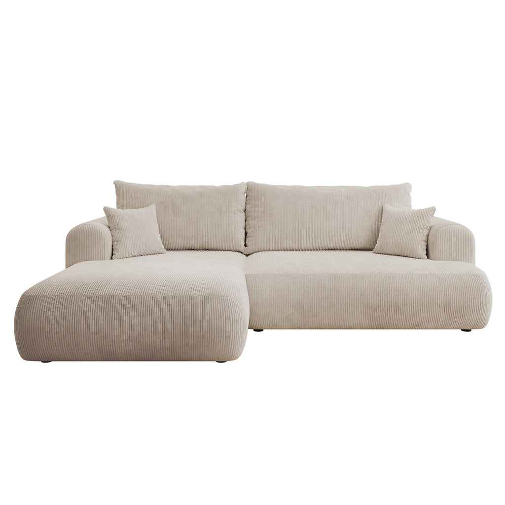 Kampinė miegamoji sofa TYNNA 260 cm