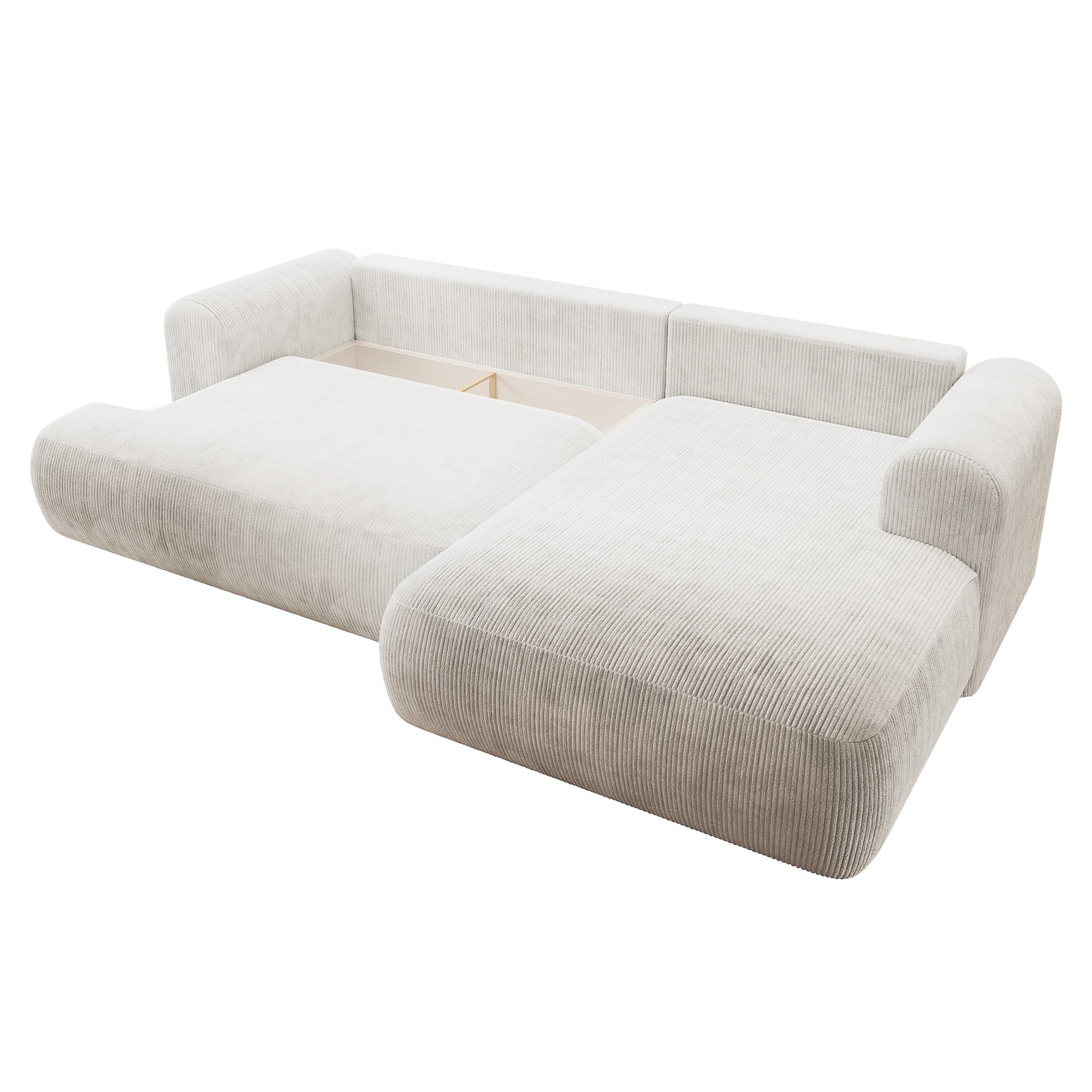 Kampinė miegamoji sofa TYNNA 260 cm