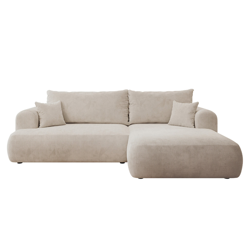 Kampinė miegamoji sofa TYNNA 260 cm