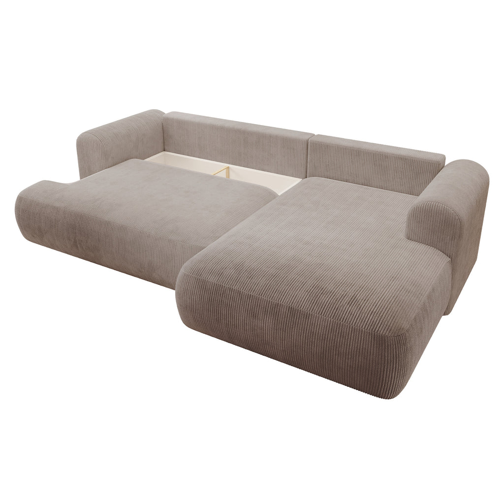 Kampinė miegamoji sofa TYNNA 260 cm