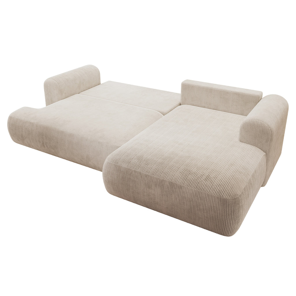 Kampinė miegamoji sofa TYNNA 260 cm
