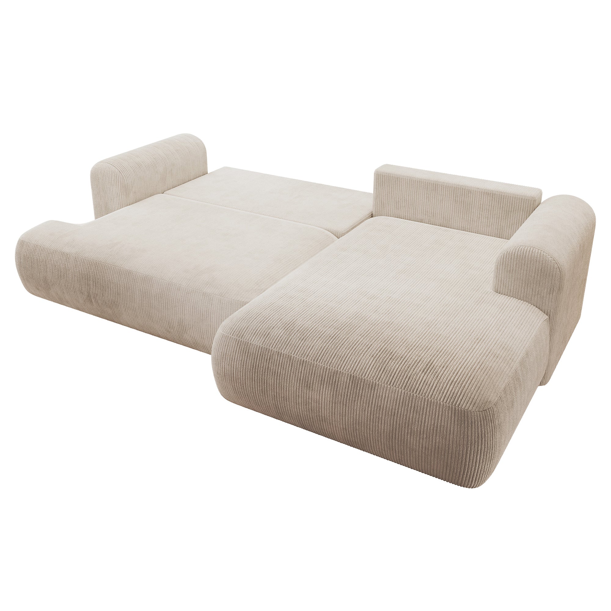 Kampinė miegamoji sofa TYNNA 260 cm