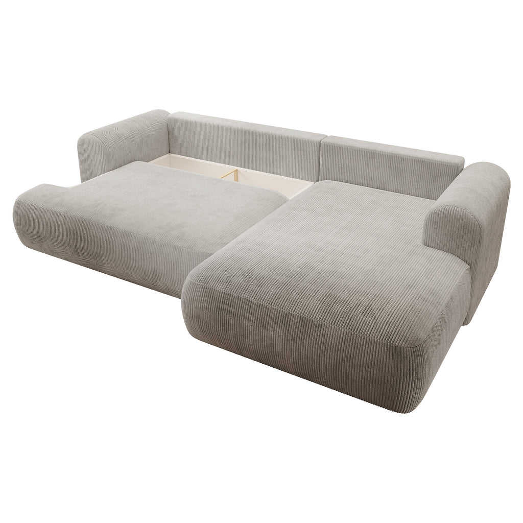 Kampinė miegamoji sofa TYNNA 260 cm