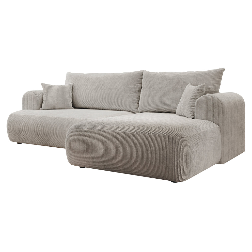 Kampinė miegamoji sofa TYNNA 260 cm