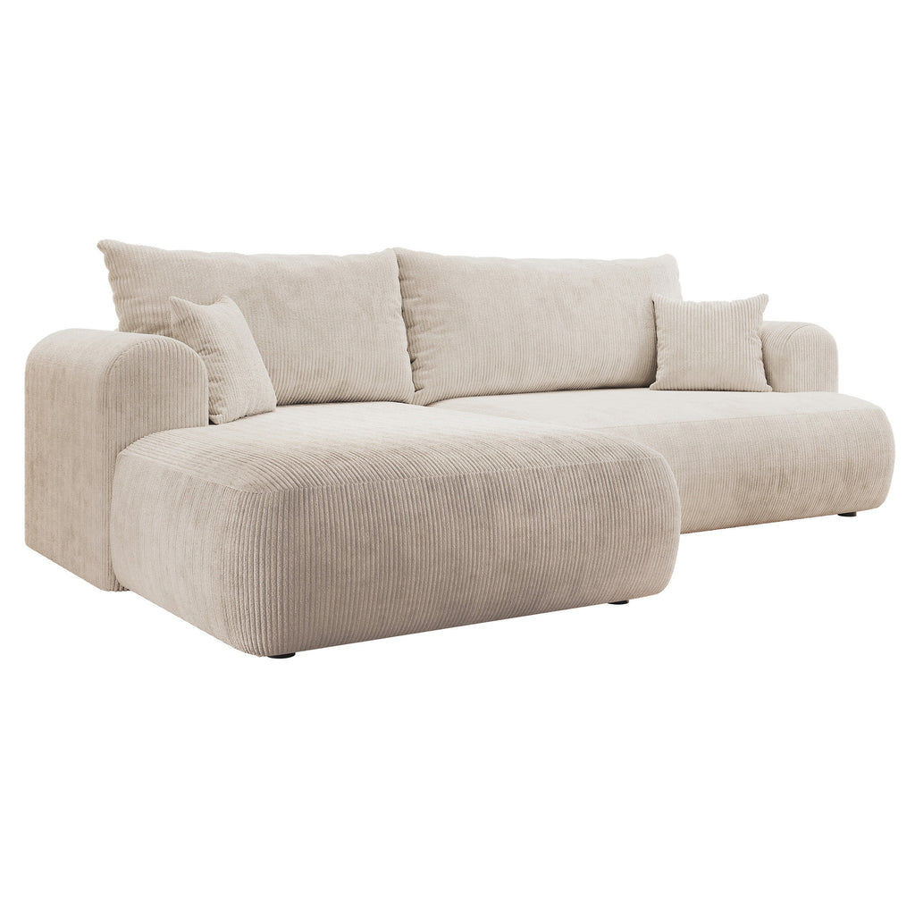 Kampinė miegamoji sofa TYNNA 260 cm
