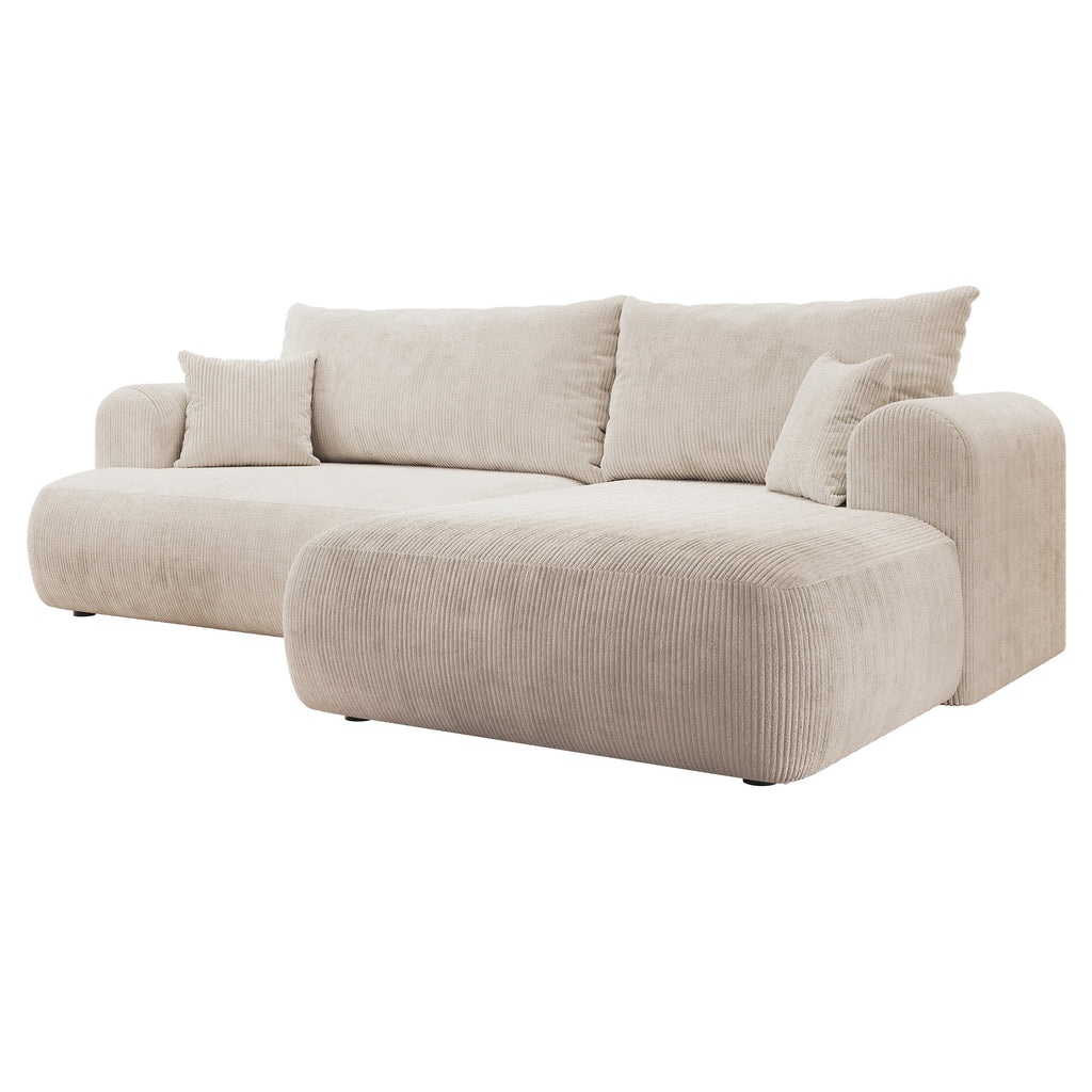 Kampinė miegamoji sofa TYNNA 260 cm